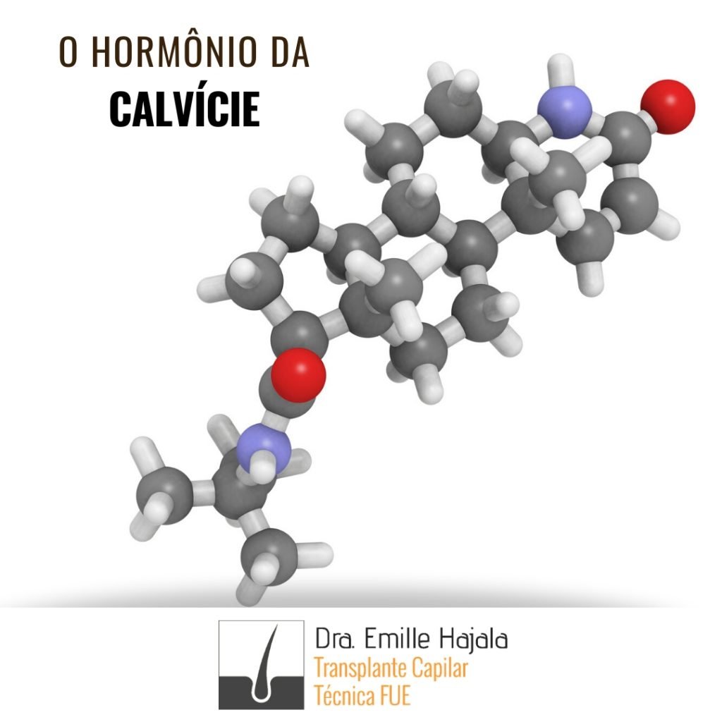 hormônio da calvície